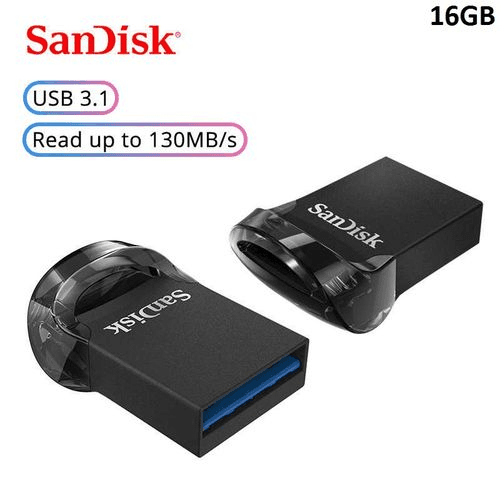Clé USB SanDisk Ultra Fit 16GB USB 3.1