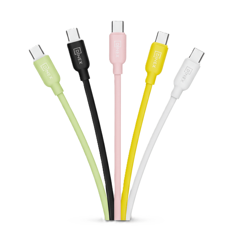 Câble Type-C vers Type-C DINEX DI-026 Silicone Mousse 60W 100cm