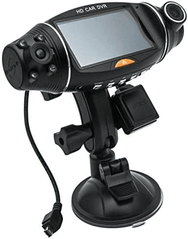 Caméra embarquée HD CAR DVR à double objectif avec GPS et capteur G