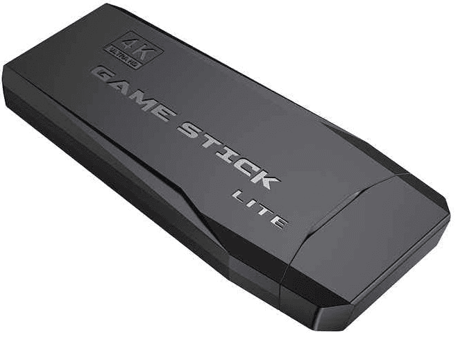Console rétro HDMI Game Stick Lite avec manettes sans fil 2.4G