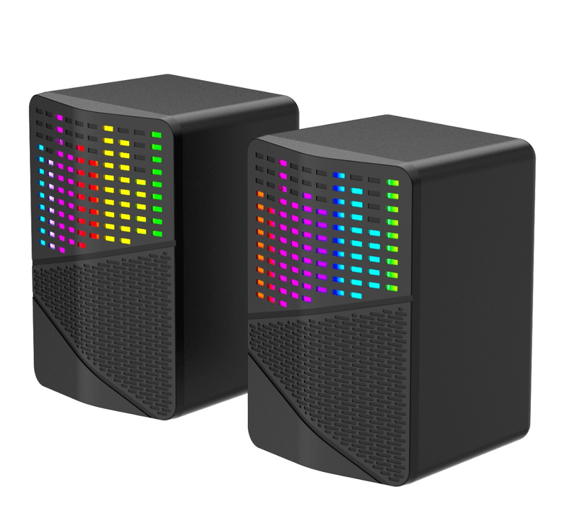 Haut-parleur USB à éclairage coloré S-556