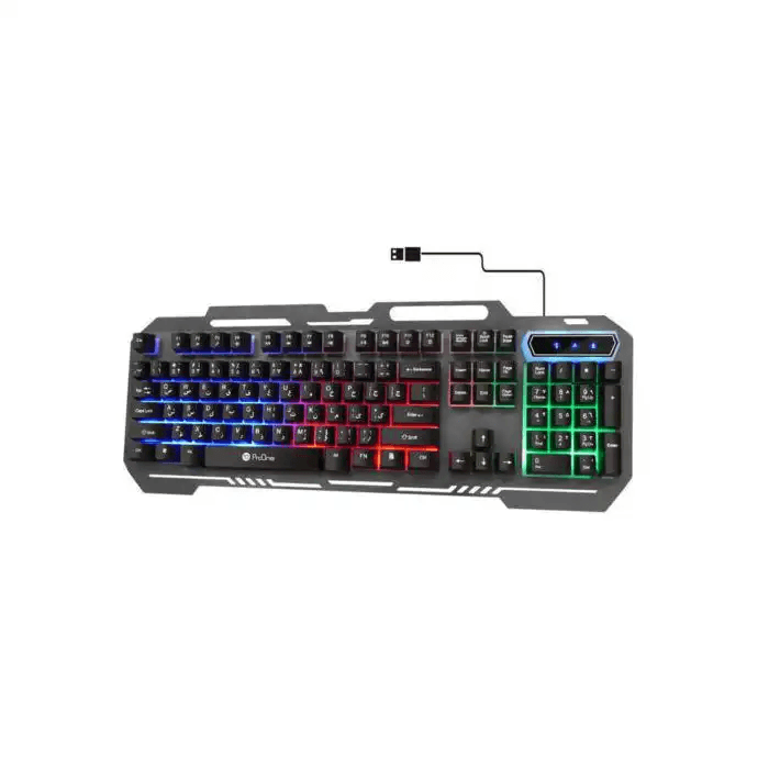 super cool metal clavier gaming 1836