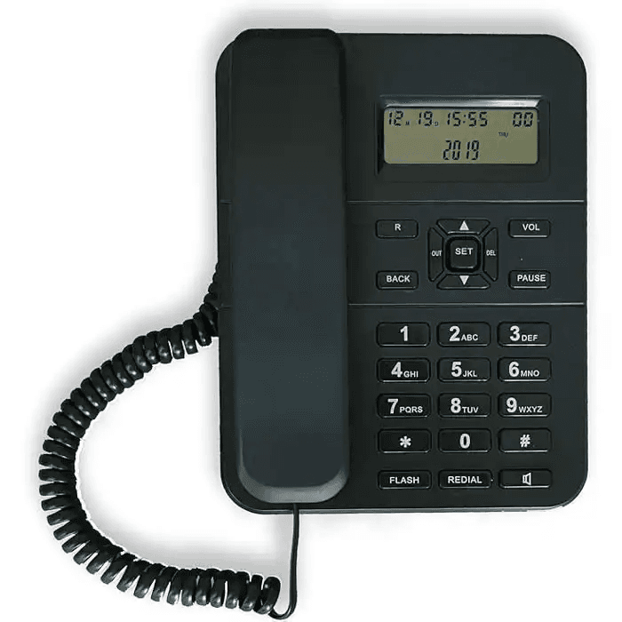 Téléphone fixe avec identification d'appel Panaphone KX-T2006CID