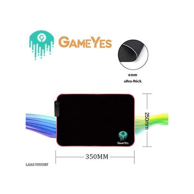Tapis de souris gaming lumineux GY-200