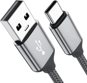 usb a to usb c fast charging cable