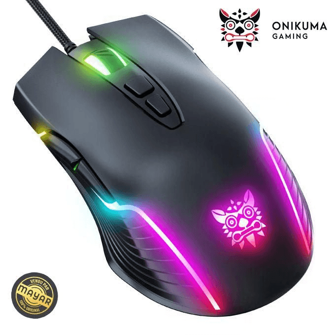 Souris Gaming Professionnelle Filaire ONIKUMA CW905