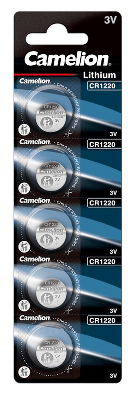 Piles Lithium Camelion CR1220 3V