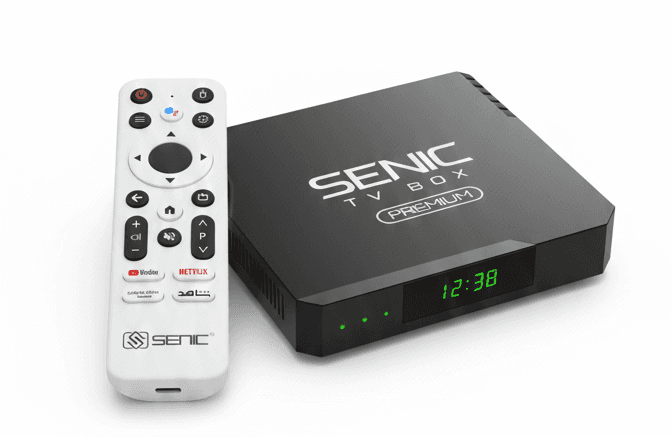 SENIC SC-300+ Android TV Box Premium Boîtier TV Android 4K