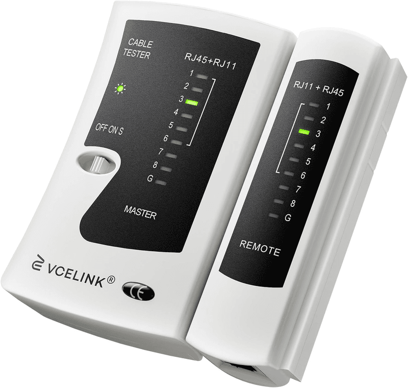 Testeur de câbles réseau RJ45 RJ11 MASTER BS-468