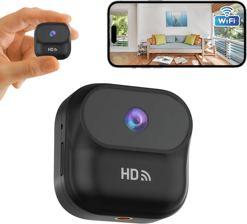 1080P Mini Camera WiFi Smart Home Security Camera AS-A8-BK