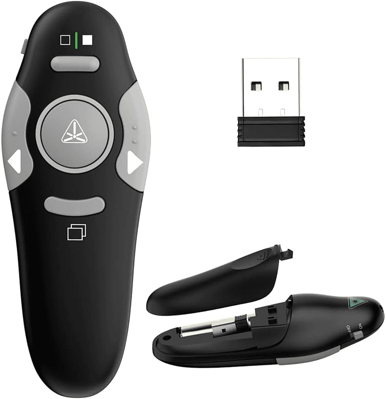 Wireless Presenter PPT Mode avec Pointeur Laser