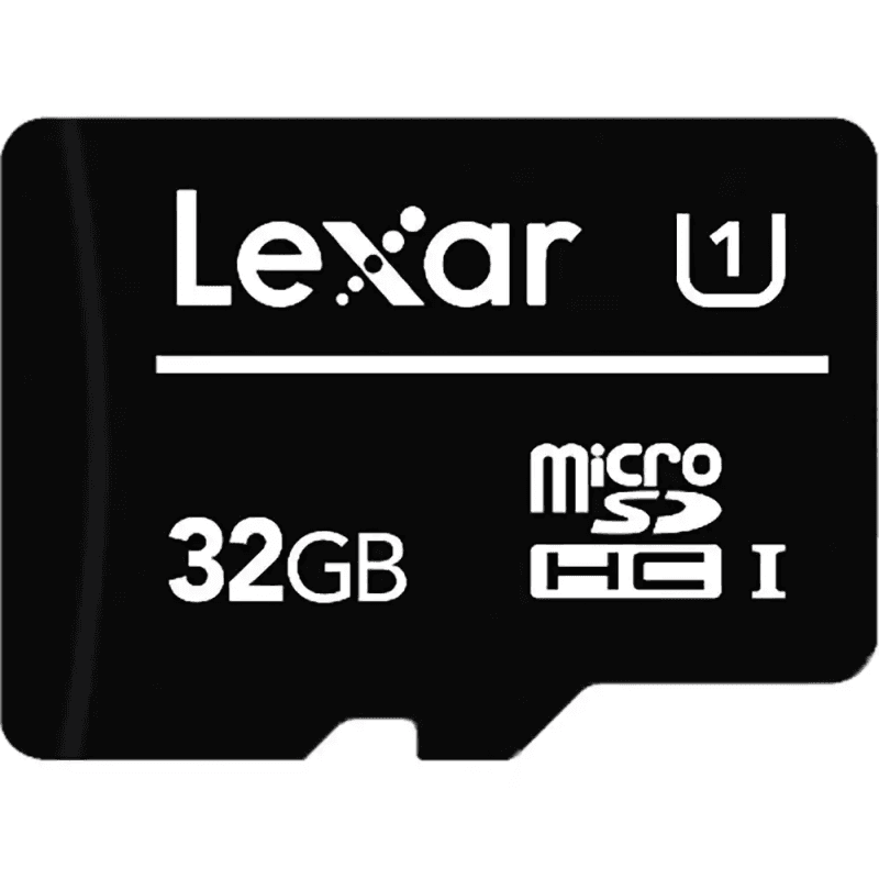 Carte mémoire Lexar microSDHC UHS-I 32GB Haute vitesse pour photos et vidéos