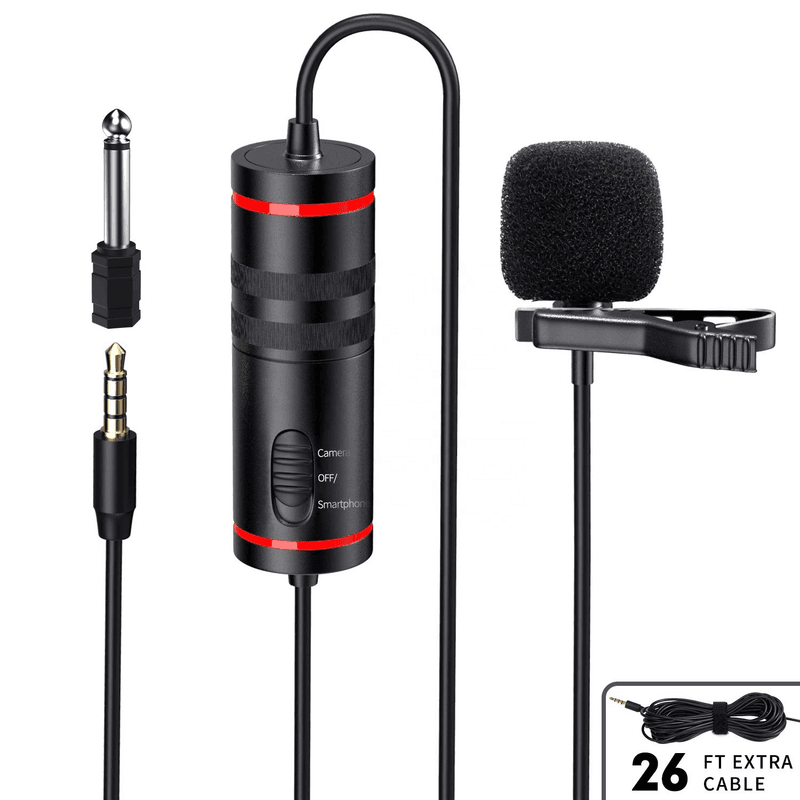 Micro-cravate MAMEN KM-D1 Microphone Lavalier Professionnel